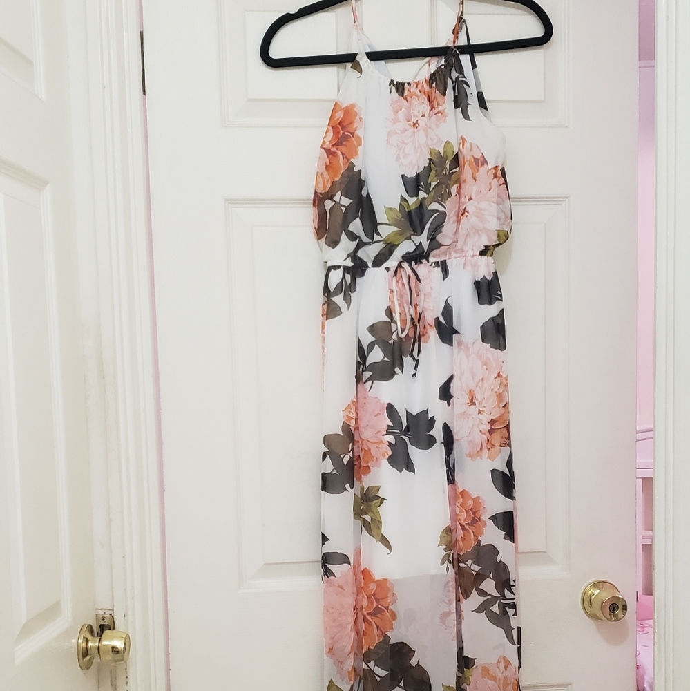 Sweet Storm Floral Maxi Dress
